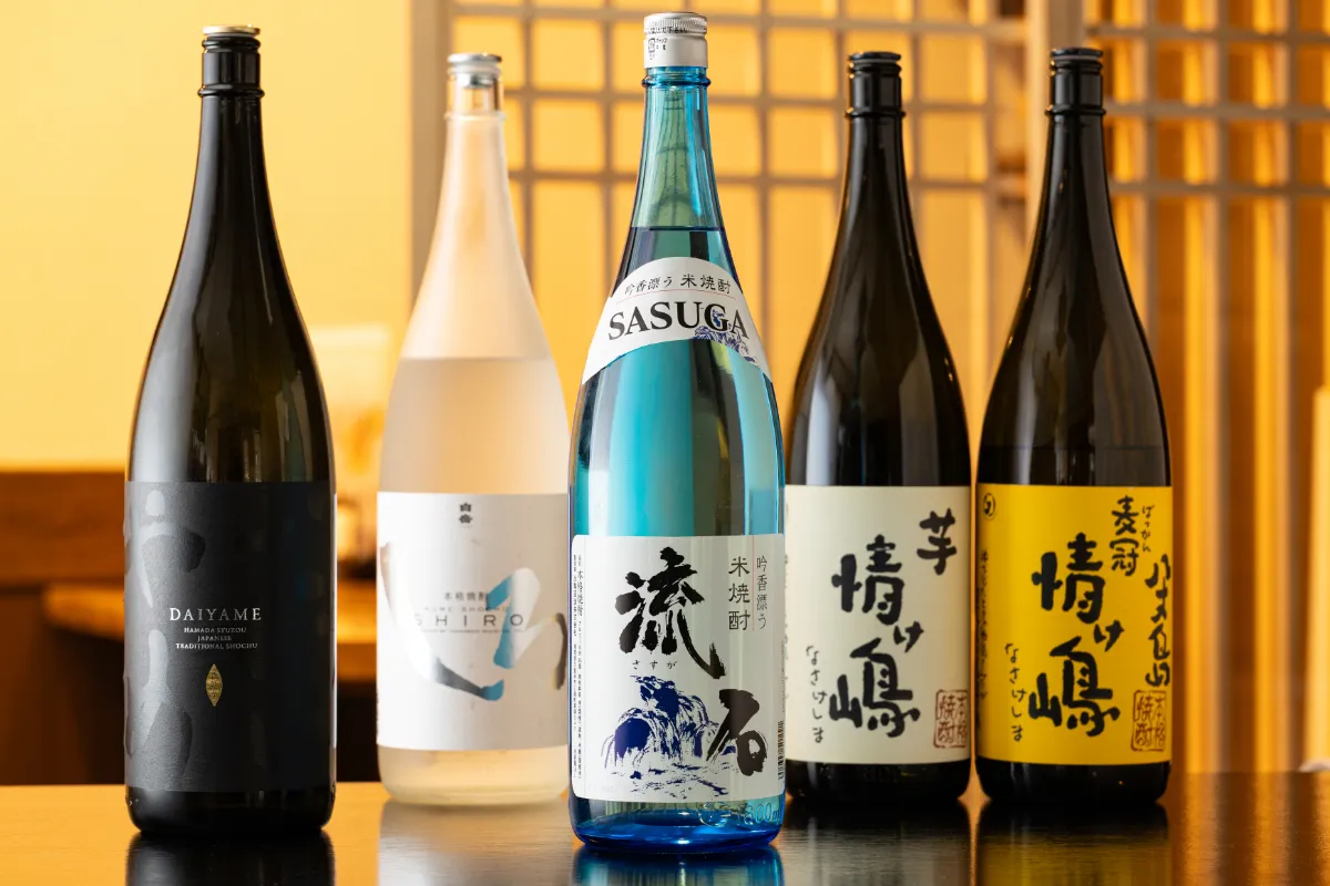 季節とともに選ぶ、店主厳選の日本酒